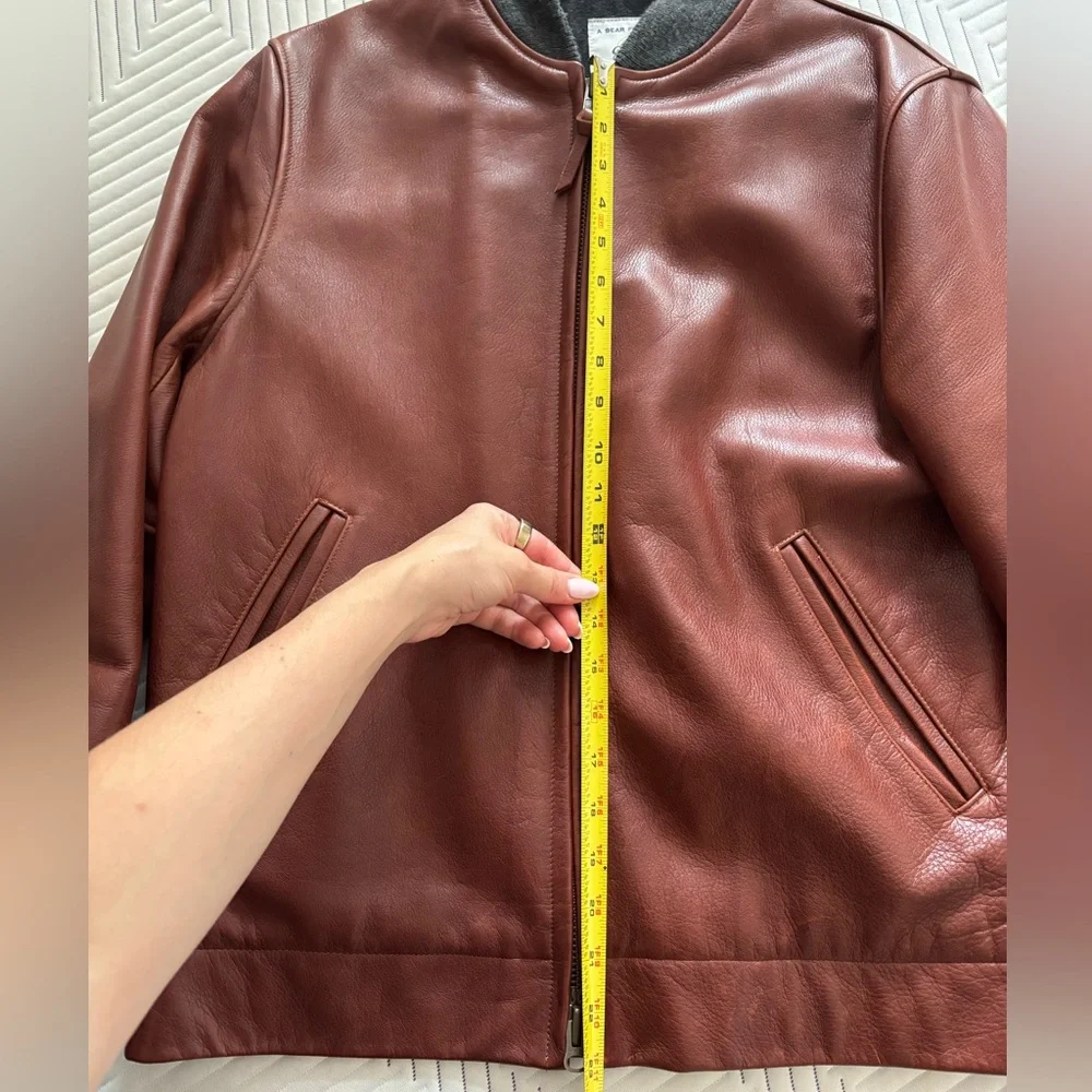 Taylor Stitch leather bomber jacket - Picture 6 of 13